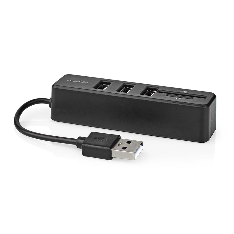 USB-Hub 1x USB-A - 3x USB A Female - 5-Poorts poort(en)
