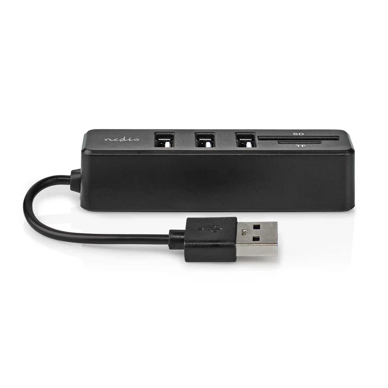 USB-Hub 1x USB-A - 3x USB A Female - 5-Poorts poort(en)