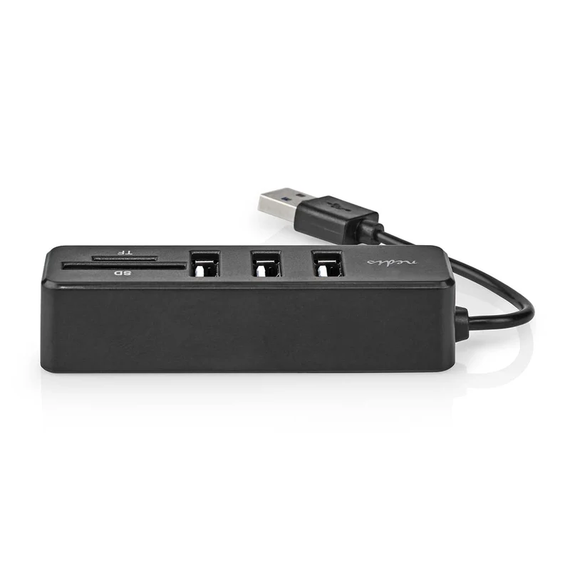 USB-Hub 1x USB-A - 3x USB A Female - 5-Poorts poort(en)