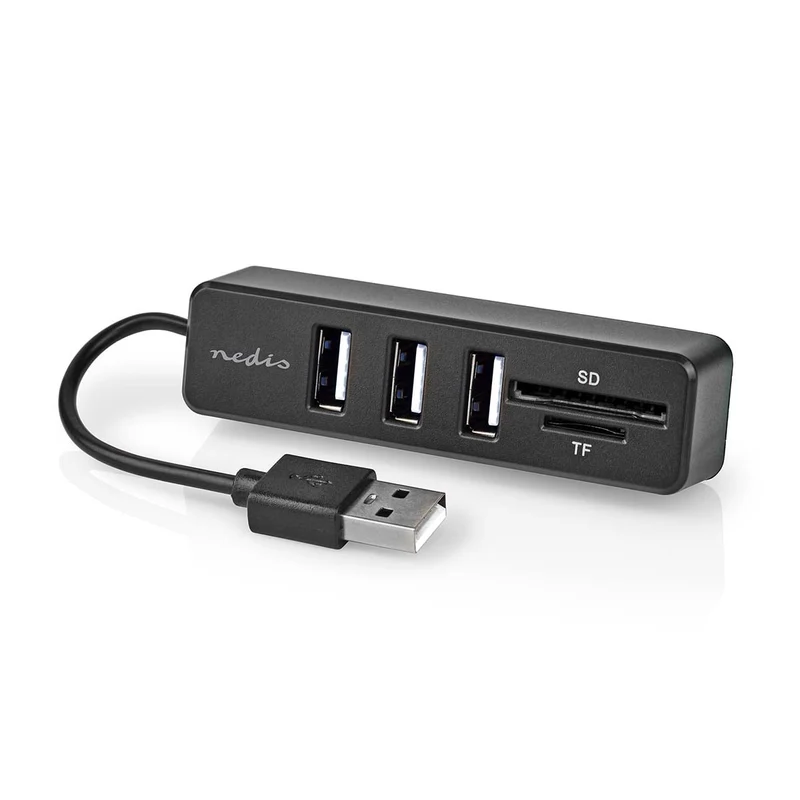 USB-Hub 1x USB-A - 3x USB A Female - 5-Poorts poort(en)