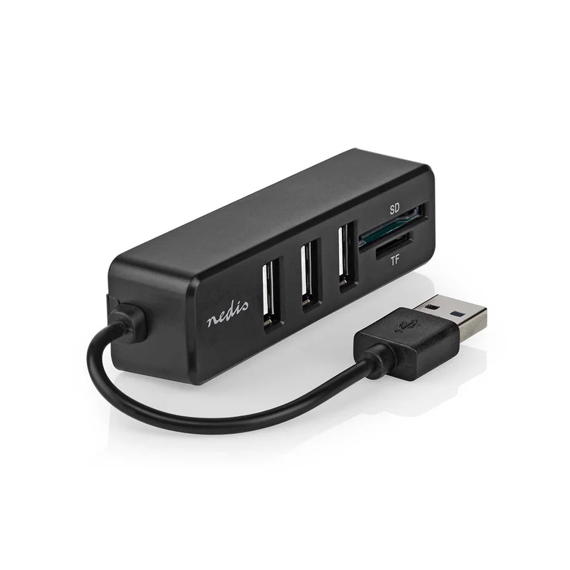 USB-Hub 1x USB-A - 3x USB A Female - 5-Poorts poort(en)