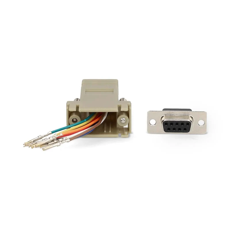 Seriële Adapter Adapter - D-SUB 9-Pins Female - RJ45 Female