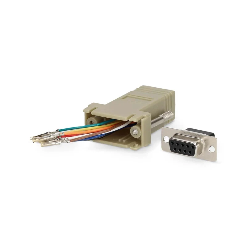 Seriële Adapter Adapter - D-SUB 9-Pins Female - RJ45 Female