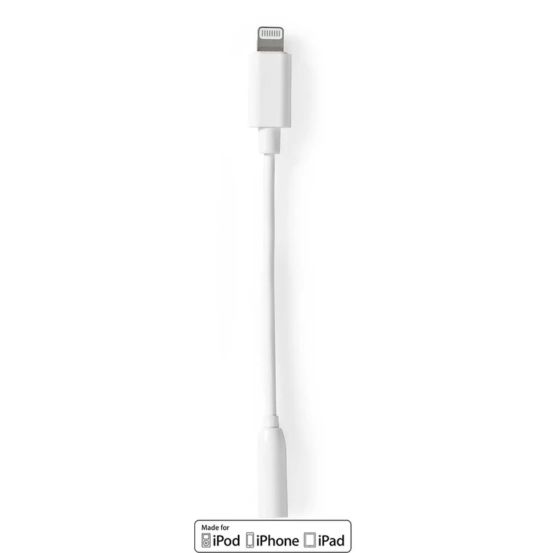 Lightning-Adapter Apple Lightning 8-Pins - 3,5 mm Female - Vernikkeld
