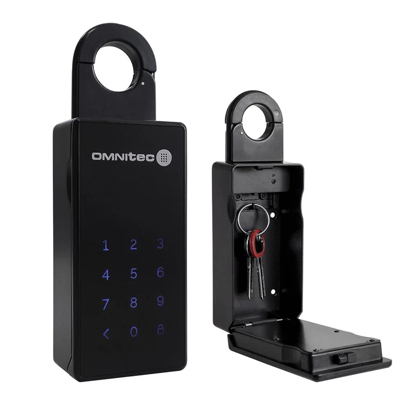 Omnitec Keysafe Chaveiro Fechadura Inteligente via Código Pin ou Bluetooth