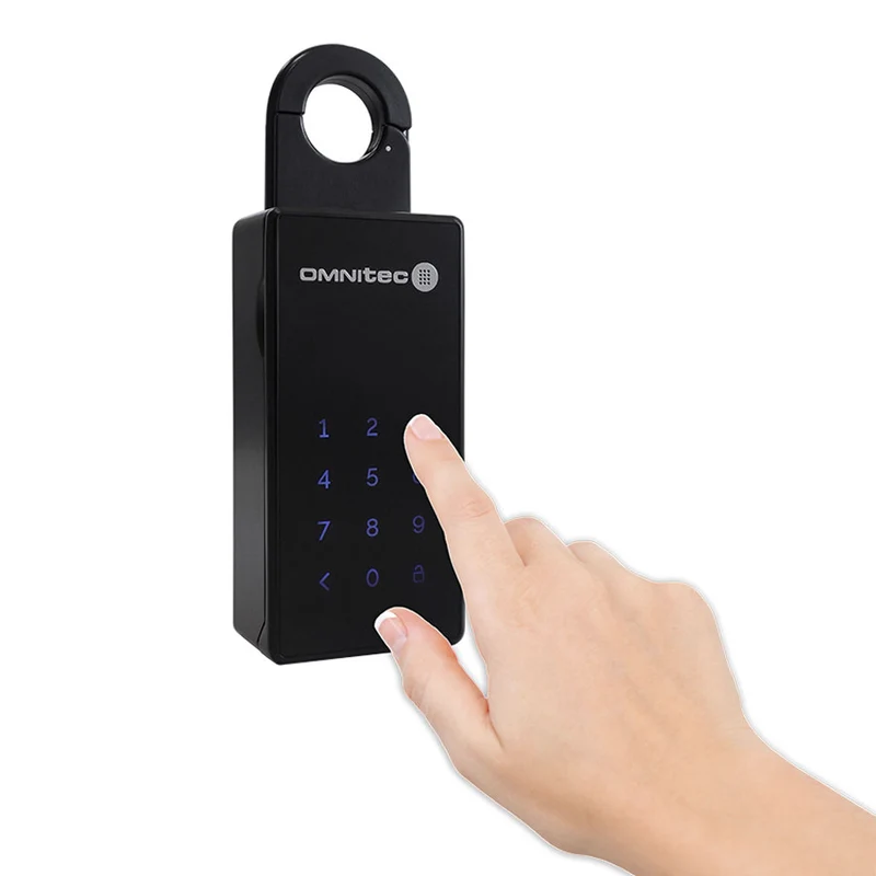 Omnitec Keysafe Chaveiro Fechadura Inteligente via Código Pin ou Bluetooth