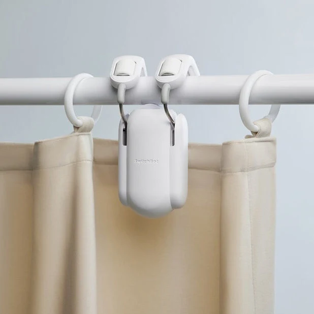 SwitchBot Robô de Cortina de Varão 3 Bluetooth Branco