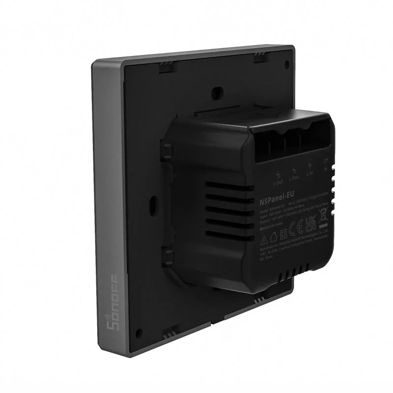 Sonoff NSPanel Ecrã Inteligente Multifunções Wifi Preto