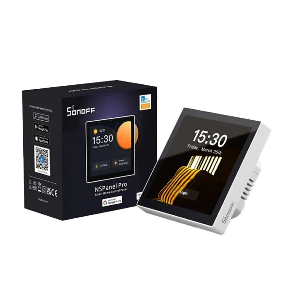 Sonoff NSPanel PRO Ecrã Multifunções Android Branco Wifi