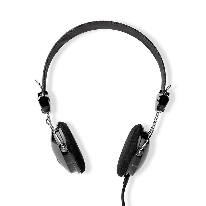 Bedrade On-ear Koptelefoon 3,5 mm - Kabellengte: 1.10m - Zwart