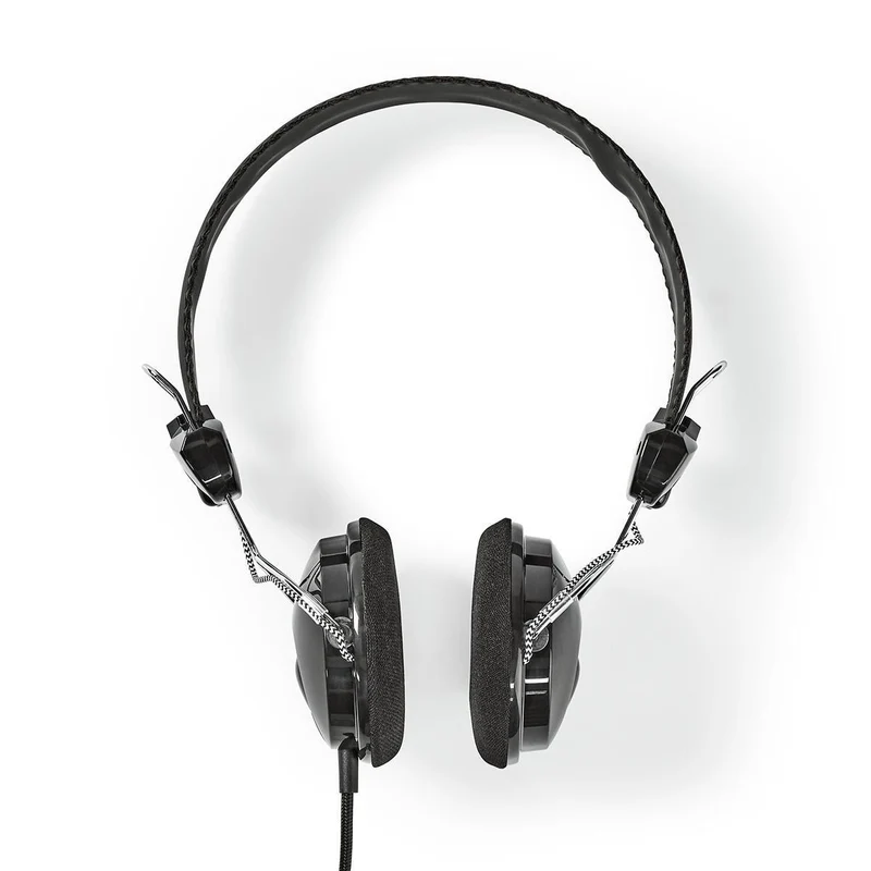 Bedrade On-ear Koptelefoon 3,5 mm - Kabellengte: 1.10m - Zwart
