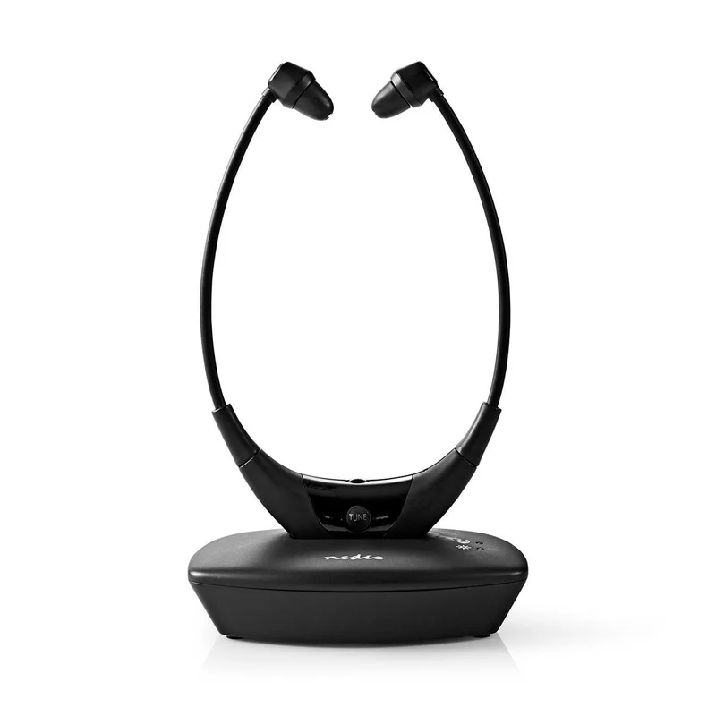 Draadloze TV-Koptelefoon RF, frequentie 868 MHz - In-Ear - Batterij 1 werkingstijd standaard verbruik: 270 min