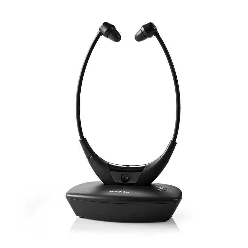 Draadloze TV-Koptelefoon RF, frequentie 868 MHz - In-Ear - Batterij 1 werkingstijd standaard verbruik: 270 min