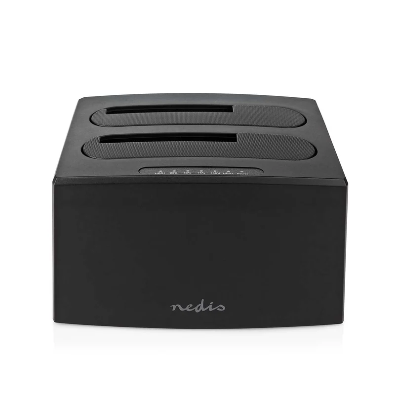 Docking Station voor Harde Schijf USB 3.2 Gen1 - USB Type-A - 2 Schijven