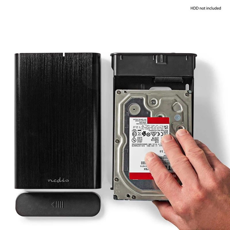 Hardeschijfbehuizing 3.5" - USB 3.1 Gen1 - USB Type-A / USB Type-C™