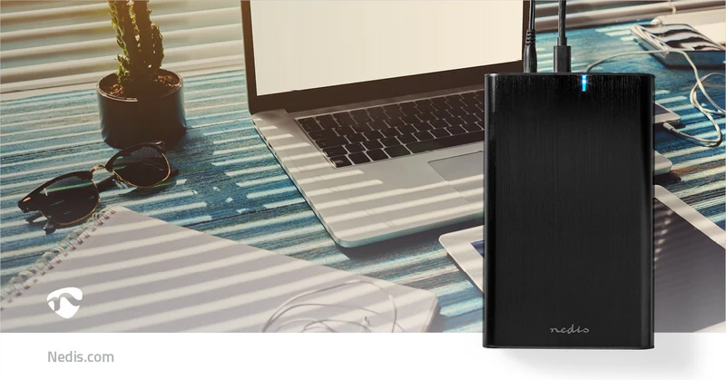 Hardeschijfbehuizing 3.5" - USB 3.1 Gen1 - USB Type-A / USB Type-C™