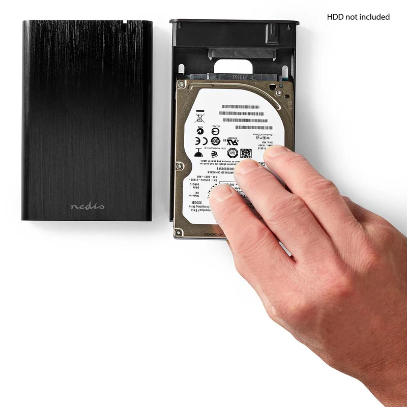 Hardeschijfbehuizing 2.5" - USB 3.1 Gen1 - USB Type-A / USB Type-C™