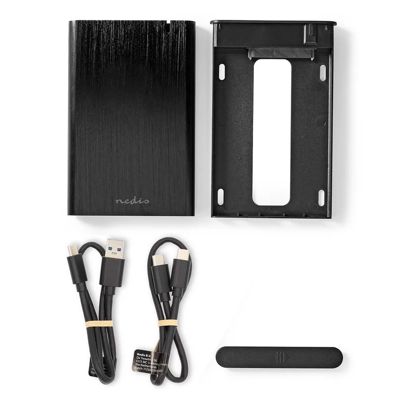 Hardeschijfbehuizing 2.5" - USB 3.1 Gen1 - USB Type-A / USB Type-C™