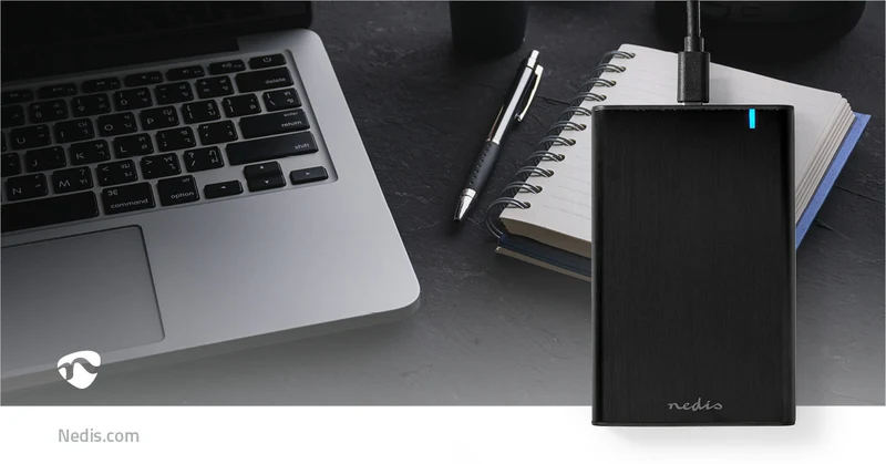 Hardeschijfbehuizing 2.5" - USB 3.1 Gen1 - USB Type-A / USB Type-C™