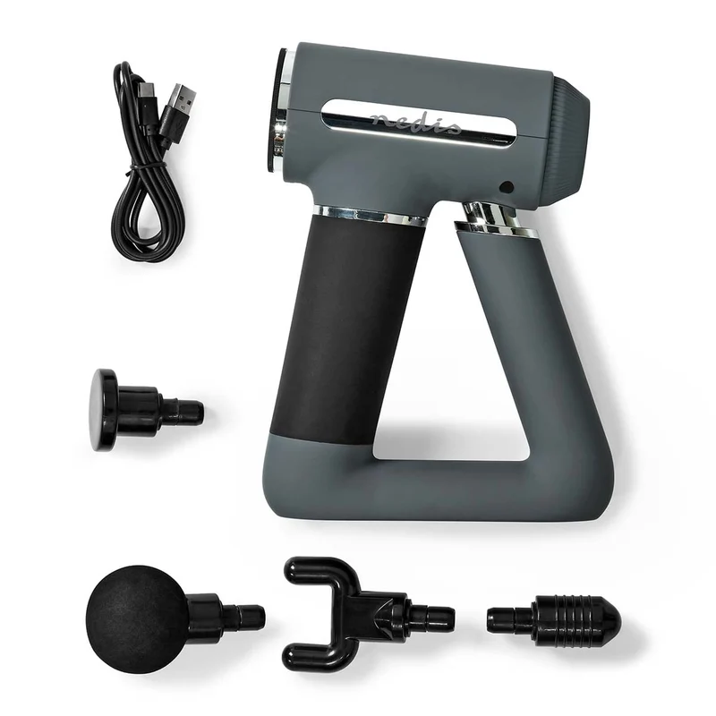 Sportmassagepistool Batterij Gevoed - 1x 18650 - Oplaadbaar