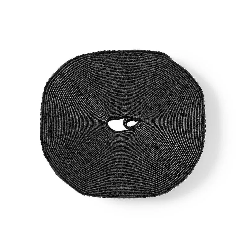 Klittenband 1x Klittenband Rol - Zwart