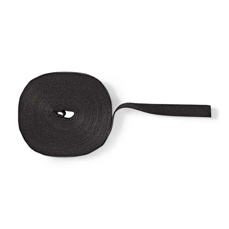 Klittenband 1x Klittenband Rol - Zwart