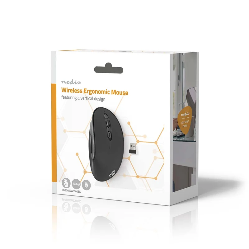 Muis Draadloos - 800 / 1000 / 1600 dpi - Instelbare DPI