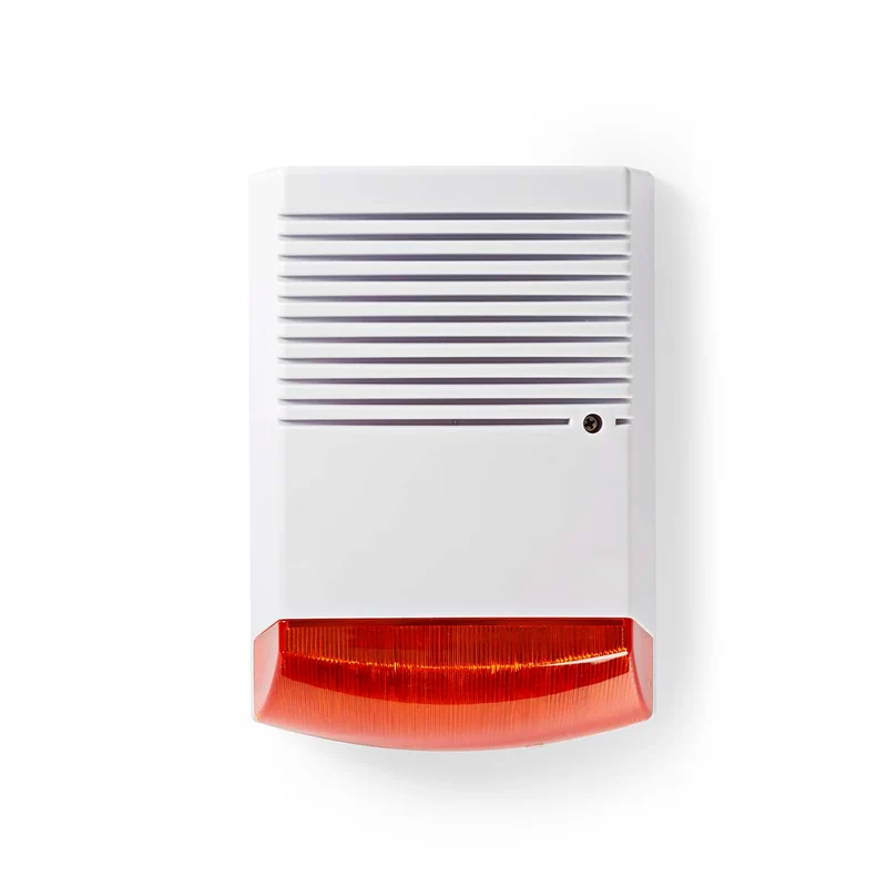 Dummy Beveiligingsalarm IP44 - Batterij Gevoed - Buiten