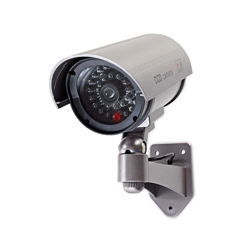 Dummy Beveiligingscamera Bullet - IP44 - Batterij Gevoed