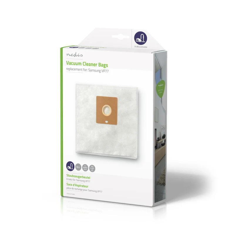 Stofzuigerzak 4 Stuks - Synthetisch - Meest verkocht voor: Philips