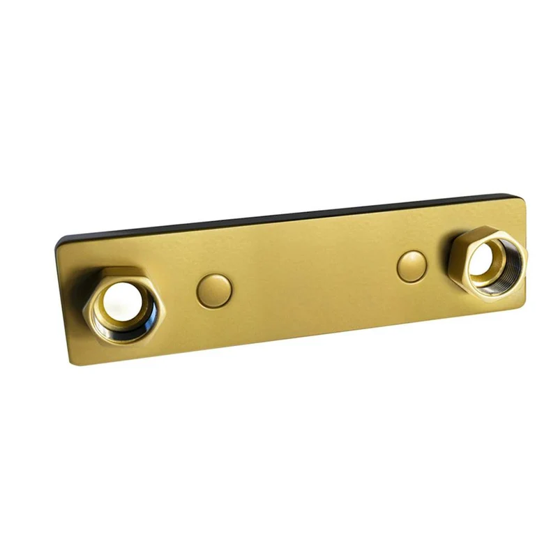 Hafa Design Concealed Mixer Bracket, 160mm, Brushed Brass