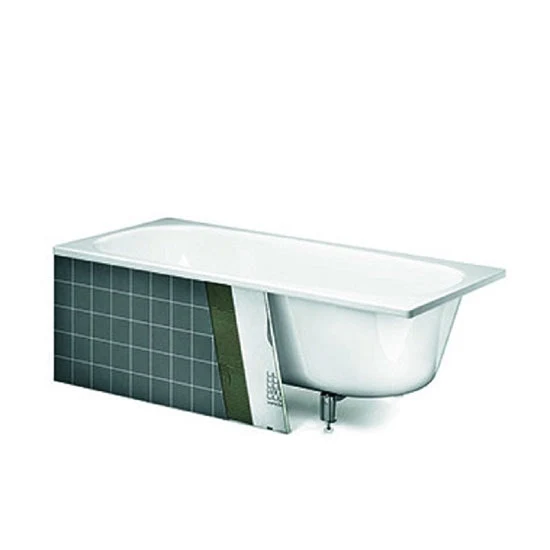 Gustavsberg Duo 1220 Built-in Bathtub, 1600x700 mm
