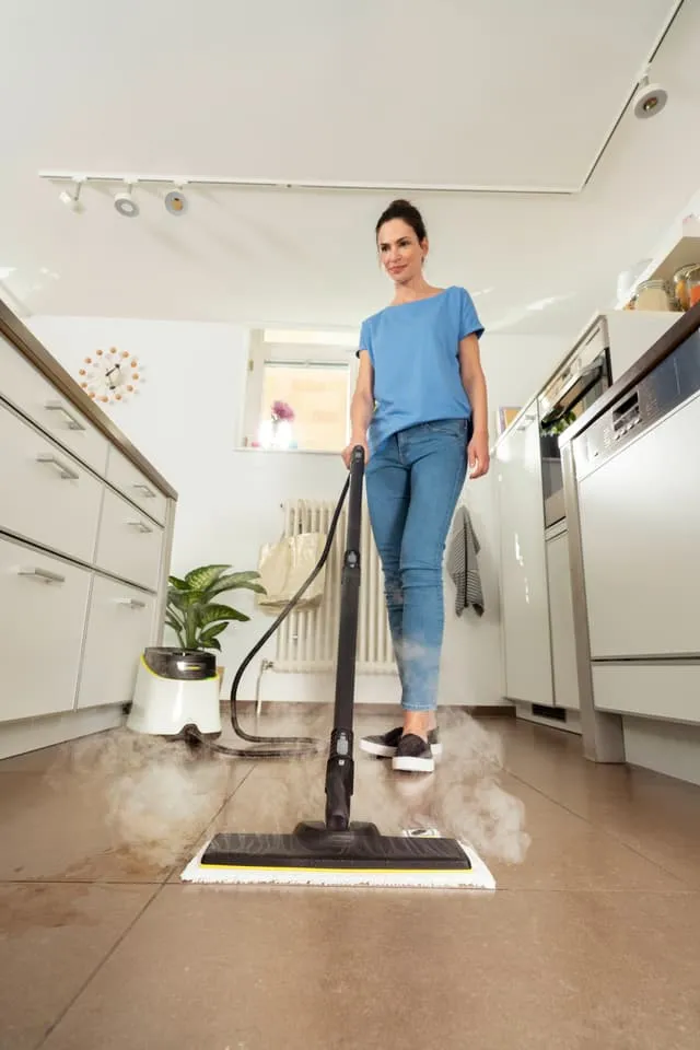 Kärcher SC 3 Deluxe EasyFix Steam Cleaner, White