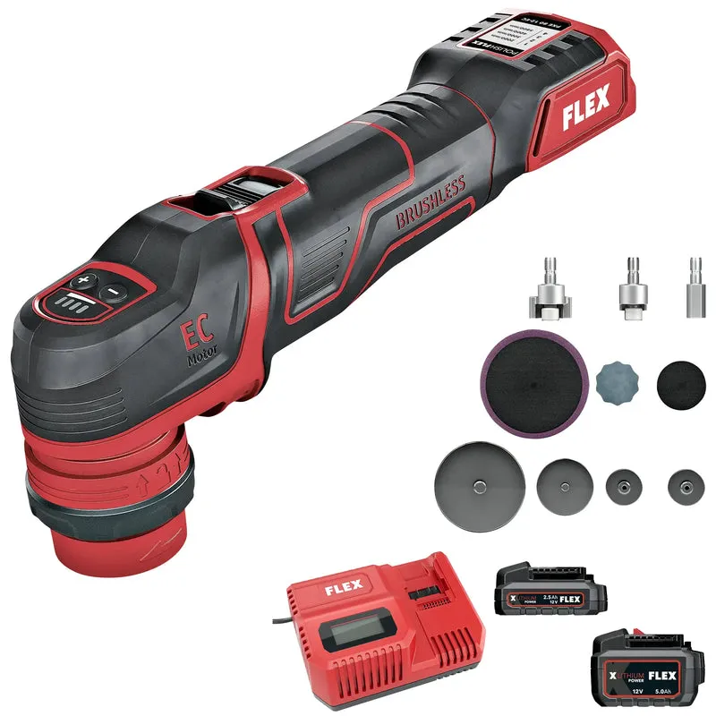 Random orbital polisher Flex PXE 80 EC 12V
