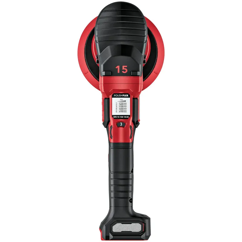 Random orbital polisher Flex XFE 2 15 EC C 18V