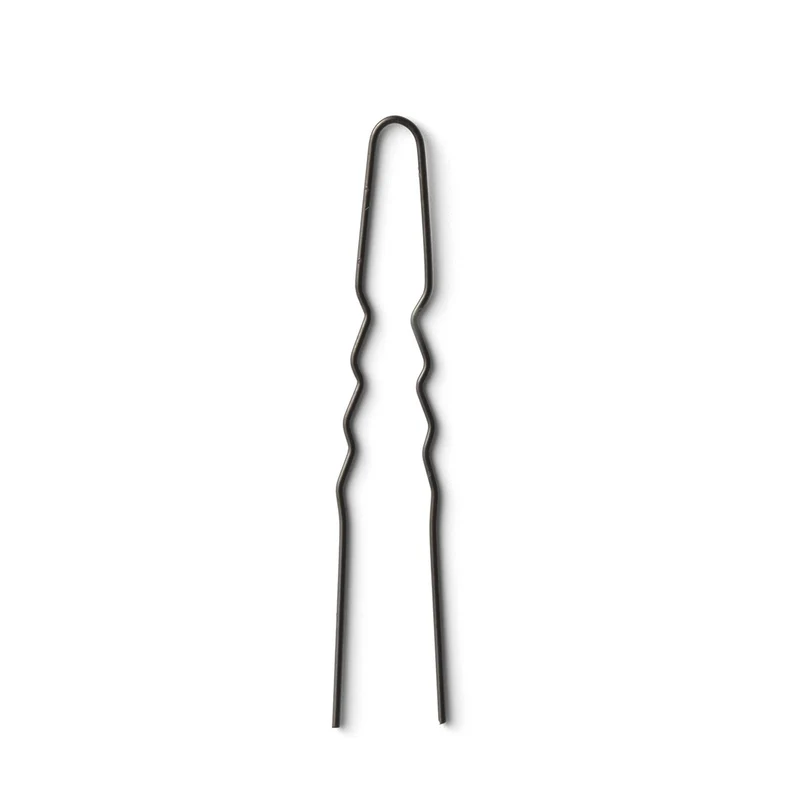 Curly Pin Black 44