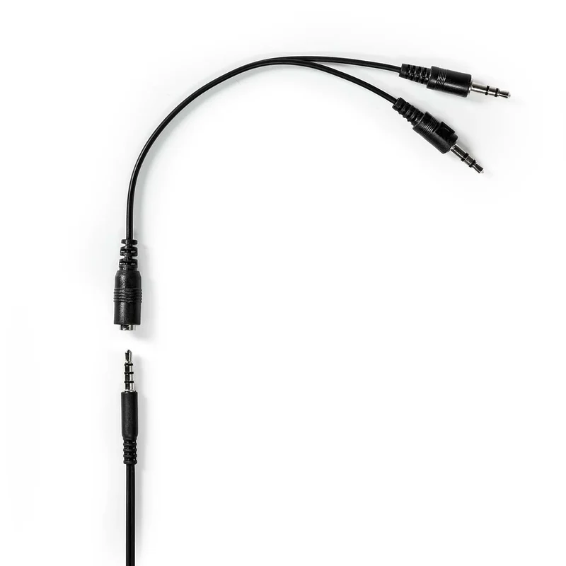 PC-Headset Over-Ear - Stereo - 1x 3.5 mm / 2x 3.5 mm