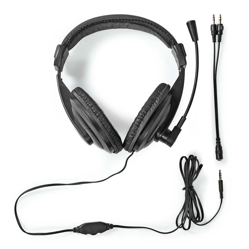 PC-Headset Over-Ear - Stereo - 1x 3.5 mm / 2x 3.5 mm
