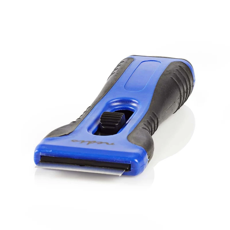 Kookplaatschraper Vitrokeramische Kookplaten - Blauw / Zwart - Kunststof