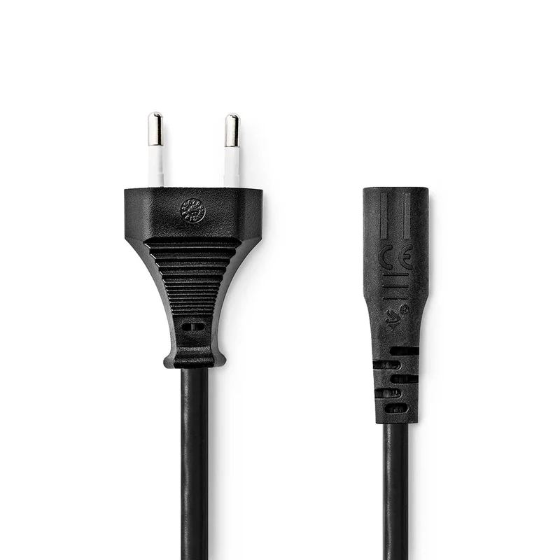 Stroomkabel Euro Male - IEC-320-C1 - Recht