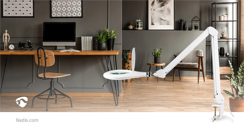 Tafel-Loeplamp Lenssterkte: 3 Diopter - 6500 - 10W