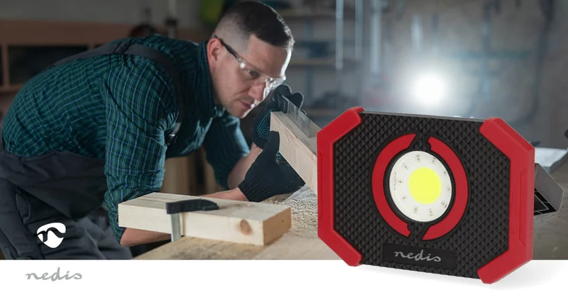 Werklamp 10W - Batterij Gevoed - 5 V DC