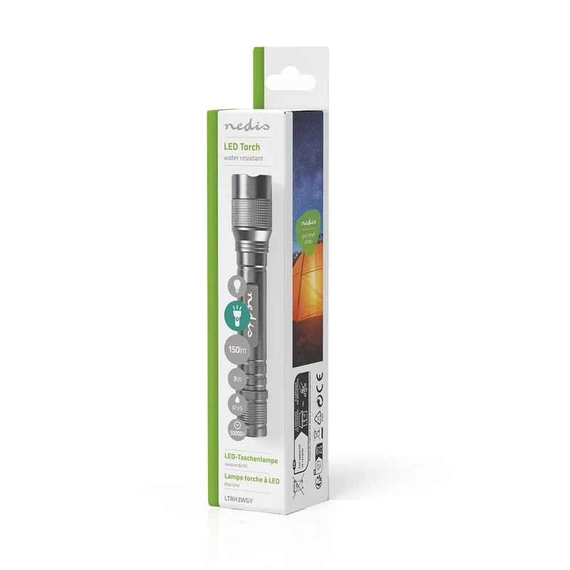 LED-Zaklamp Batterij Gevoed - 3 V DC -