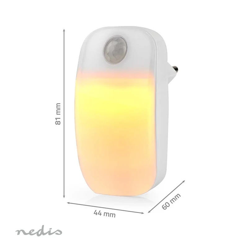 Nachtlampje met Stekker Bewegingssensor - Dag / nacht-sensor - 0.55W
