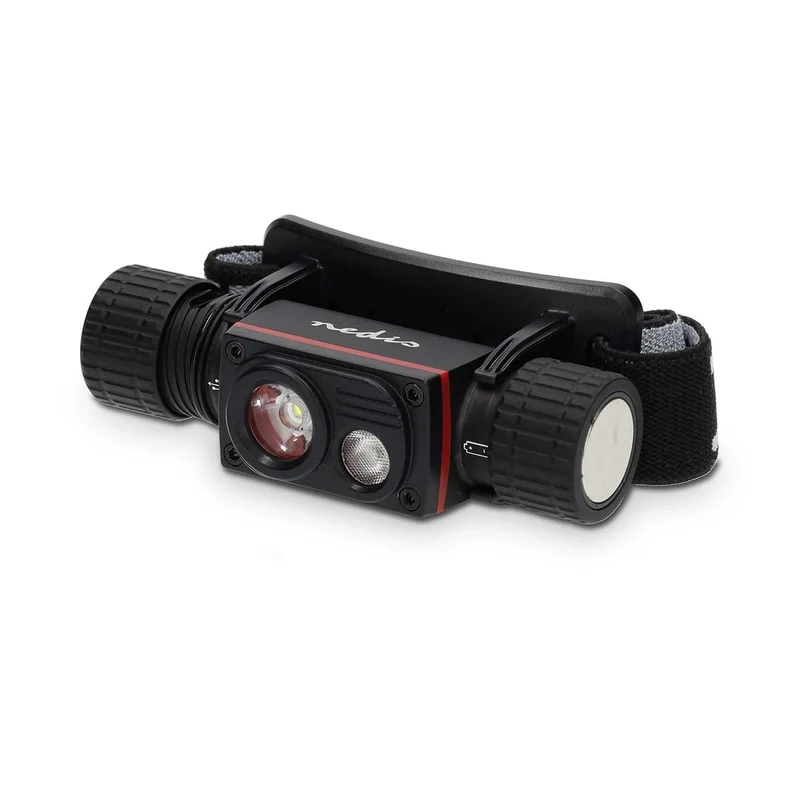 LED hoofdlamp Batterij Gevoed / USB Gevoed - 3.7 V DC - Nominale lichtstroom: 1000 lm