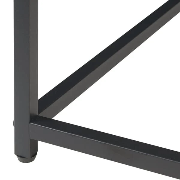Trollhättan Nesting Tables Set of 3, Marble Pattern Metal