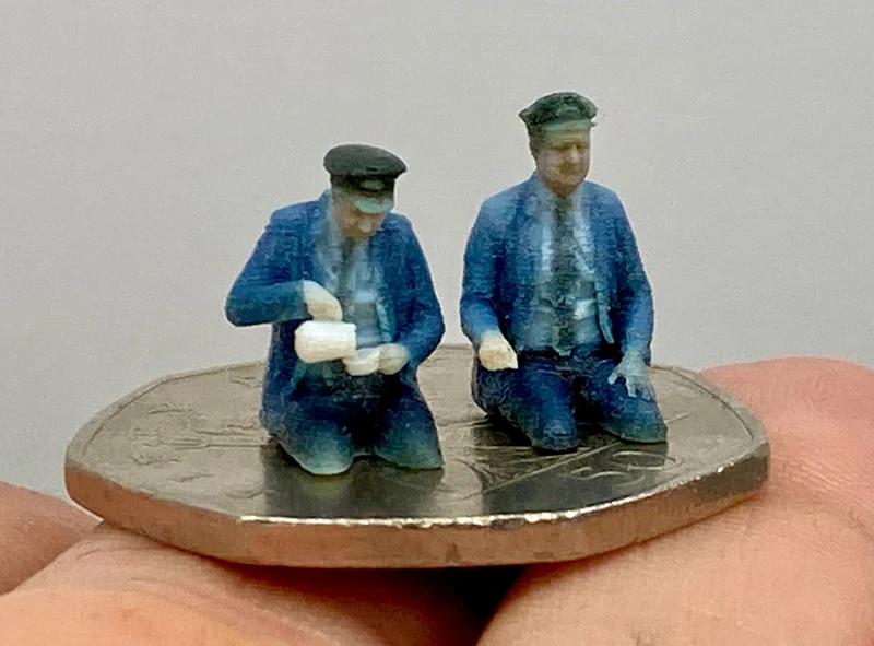 Class 55 'Deltic' Crew - Driver/Secondman - Early BR