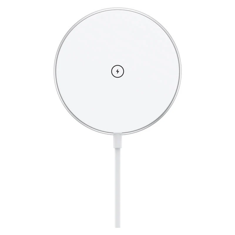 Choetech 15W Magsafe Qi Trådløs Oplader 1 meter, Hvid