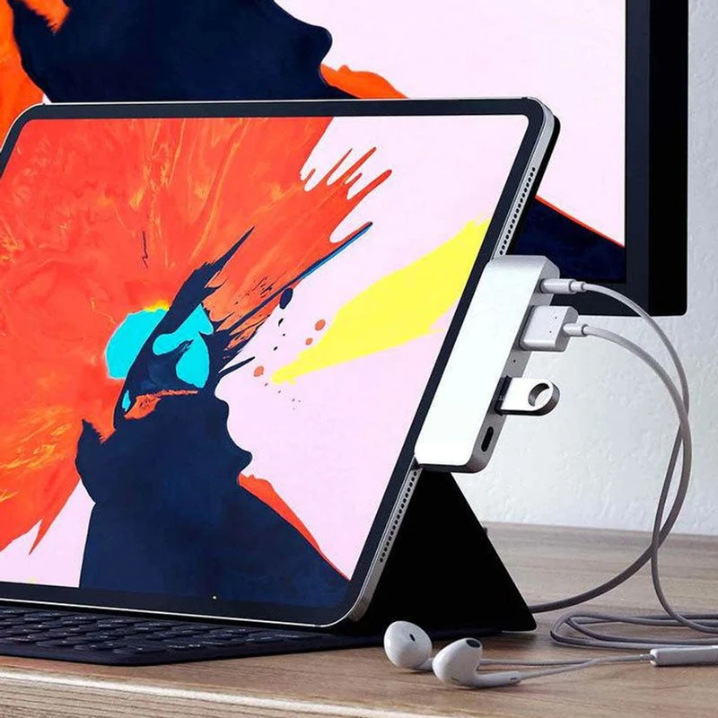 Satechi USB-C Mobile Pro Hub, Sølv