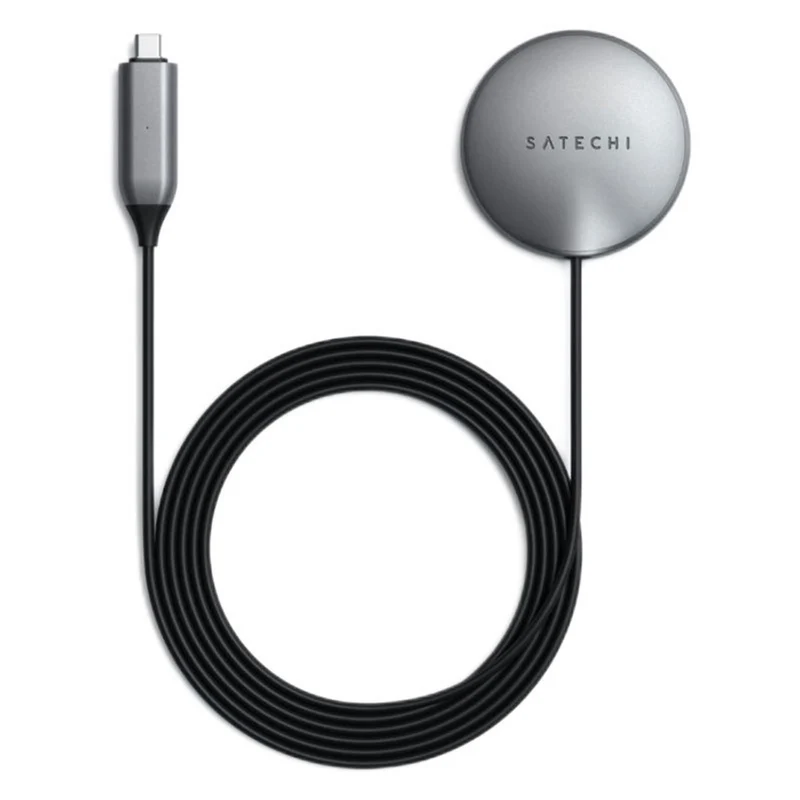 Satechi 7,5W Magsafe Magnetisk Trådløs Oplader, Sort